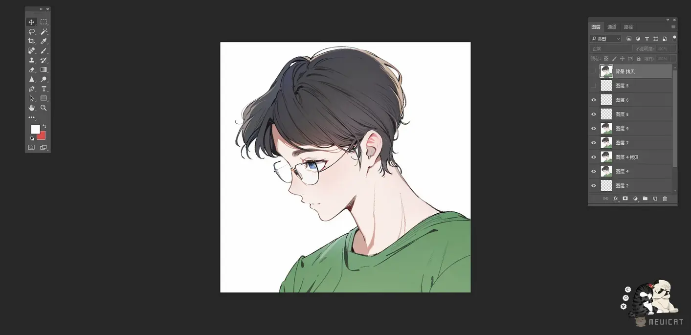 修改后